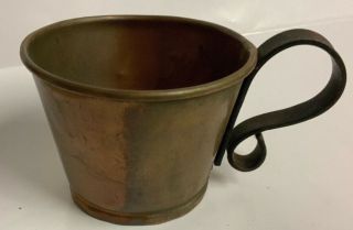 Vintage Copper Hand Forged Cup