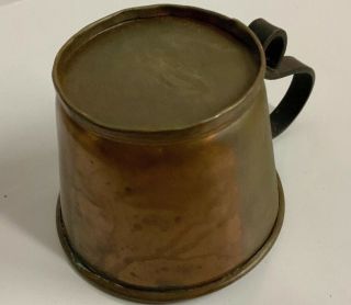 Vintage Copper Hand Forged Cup 4