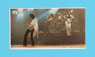 Queen Freddie Mercury Vintage 1979 Pop Rock Music Tv Sticker From Italy