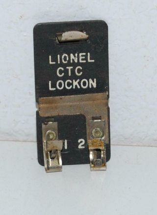 Lionel Trains Ctc Lock On For Your 3 Rail Tubular Track Vintage Power To Trk C7
