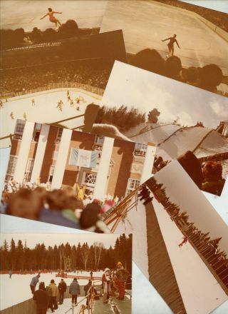 Us Winter Olympics 1980 Lake Placid 22 Vintage Photos Figure Skating Hockey Team