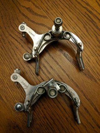 Vintage Dia - Compe N500 Side Pull Brake Caliper Set and Dia - Compe Levers - 4