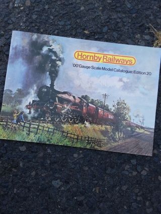 Vintage Hornby Railways Train Catalogs X3