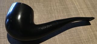 Vintage Estate “the Pipe” 1/4 Bent Billiard Pipe - Manmade Materials 70s