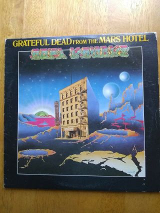 Vtg Grateful Dead Rare 1974 Vinyl Lp From The Mars Hotel