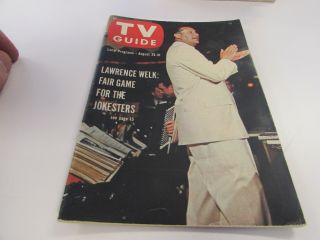 Vintage - Tv Guide - Aug 25 1962 - Lawrence Welk -