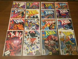 Vintage X - Men Comic Books By Marvel 1991 Series Copper Age 44 - 75 114