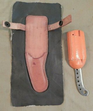 Vintage British Air Forces R.  A.  F. ,  Floating Survival Knife For Inflatable Rubber