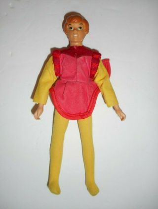 Vintage 1993 Thumbelina Doll Don Bluth Prince Cornelius Poseable No Wings Boots 2
