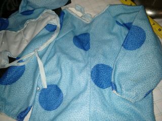 VINTAGE Blue ' s clues 2 piece dress up HALLOWEEN Costume Jump suit size 2 - 4 JJ 3