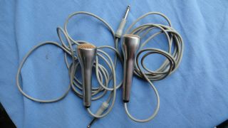 Microphones,  Matching Pair 2 Vintage Voice Of Music Mics.  Exc,  Cond.