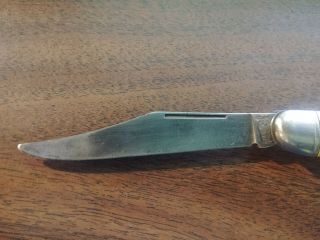 Vintage Imperial USA pocket knife one blade crown emblem 4