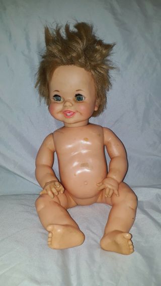 Vintage 1966/1967 Ideal Toy Plastic Collectible Sleepy Eyes Doll