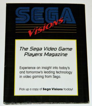 Sega Genesis Poster Only Vintage Classic Visions Promotional 32 Games Pictured 4