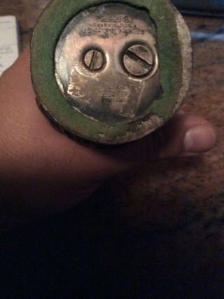 Vintage Ronson Silver Plated Decanter Lighter.  (Newark.  N.  J.  USA.  U.  S.  2.  481.  195 3