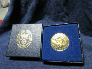 Vintage Uss Newport News Ssn - 750 Submarine Commemorative Coin Medal Shipbuilding