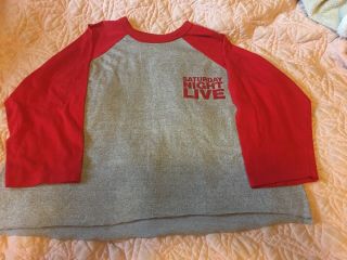 Vintage Snl Saturday Night Live T Shirt Red Crop Top Xl
