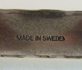 Vintage Silver Candle Snuffer Arts and Crafts Style From Sweden 2