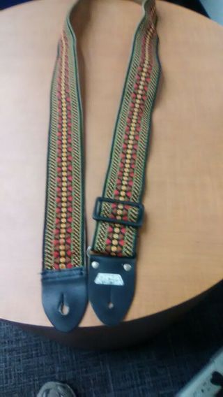 Ace Vintage Style Guitar Bass Strap shipped first class 3