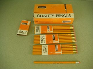 Vintage Box Of Dixon Pencils
