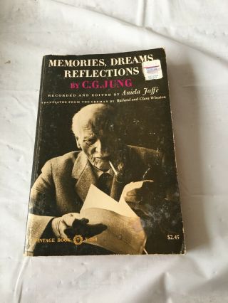 Memories,  Dreams,  Reflections By C.  G.  Jung (vintage Books Paperback,  1989)