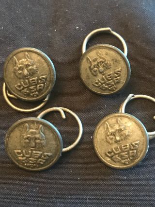 Vintage Cub Scout Buttons Set Of 4