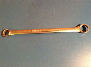 Vintage Craftsman Usa 1 - 1/16 1 - 1/4 Double Box End Off Set Wrench Vv Series