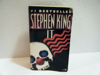 It By Stephen King,  Pb,  1987 First Signet Printing,  Vintage