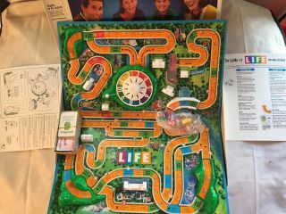 Vintage 1991 The Game of Life Board Game Milton Bradley Family Fun Classic 2