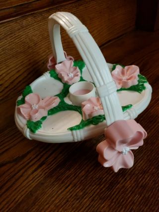 Vintage Flower Makin / Making Basket 1980s Toy Tyco Play Doh