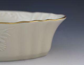 Vintage Lenox China Harvest Server Porcelain Gold Gilt 8 