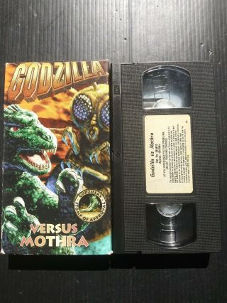 Godzilla Vs Mothra Vintage 1998 Simitar 1964 Horror Sci - Fi Monster Japanese
