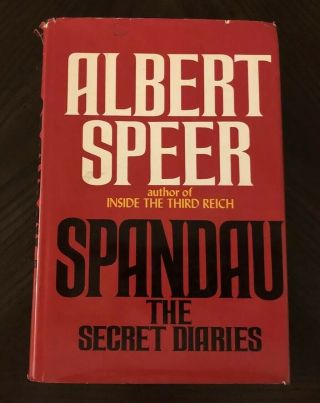 Spandau By Albert Speer (hardcover) Vintage