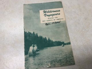 Vintage Boy Scout Region 10 Canoe Base Booklet