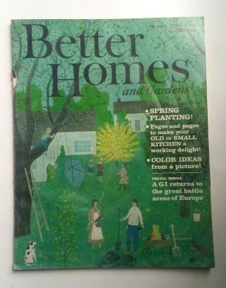 15 Vintage 1960 - 1961 Better Homes And Gardens Magazines - Ads: 7 - Up,  Kennedy
