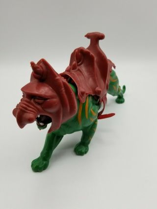Motu Battle Cat W/ Armor Masters Of The Universe Vintage Complete 1983 Taiwan