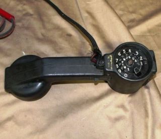 Vintage Mid Century Bell System Western Electric Lineman Rotary Handset NR 2