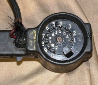 Vintage Mid Century Bell System Western Electric Lineman Rotary Handset NR 3