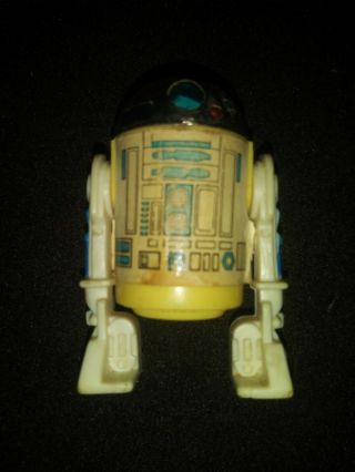 Vintage Star Wars Action Figure Droid R2 D2 Head Clicks