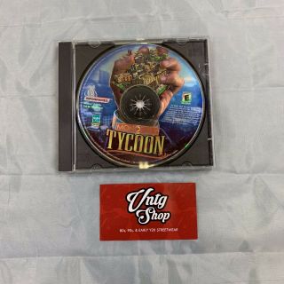 Vintage Monopoly Tycoon Pc Game 2001 Cd Windows 95/98/me