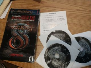 Wizardry 8 (pc) By Sirtech Cd Big Box Vintage Computer Game