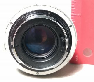 Vintage 1960’s MINOLTA 55mm f/1.  7 MC Rokkor PF MF Breech Lock Lens 3