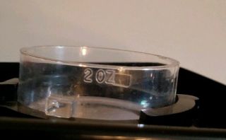 Oster 5 Cup Sq Top Glass Blender Replacement Jar for Osterizer Black Lid Vintage 4
