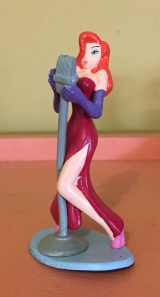 Vintage 1987 Disney Amblin Jessica Rabbit PVC Figures Who Framed Roger 2