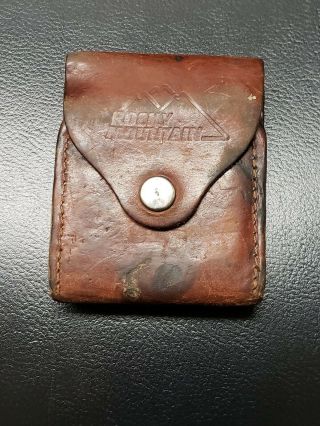 Vintage Quality Leather Rifle Cartridge Ammo Belt Pouch Bullet Holder