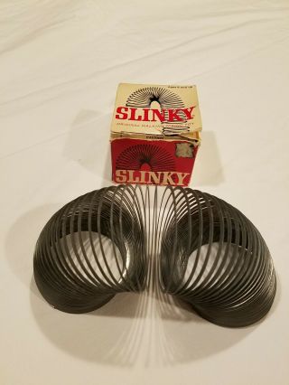 Vintage Slinky Toy With Box