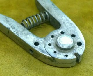 Vintage Pat.  Appl ' d For Wire / Stem Cutter Watchmaker Tool Bench Repair 3