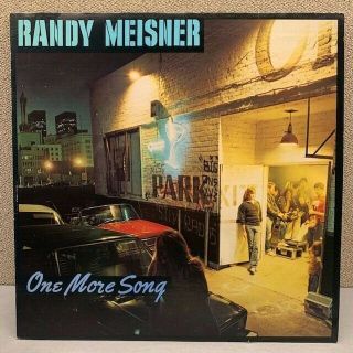 Randy Meisner (eagles) One More Song Vintage Vinyl Promo M/vg,  1980