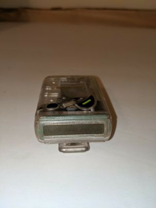Vintage Motorola USAMOBILE Pager Clear/Translucent 454.  5500mhz 3