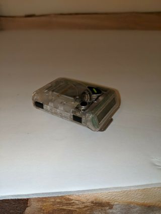 Vintage Motorola USAMOBILE Pager Clear/Translucent 454.  5500mhz 4
